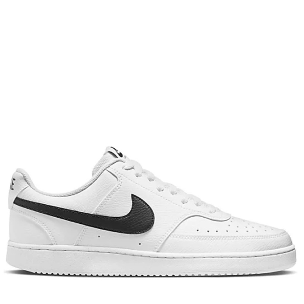 Nike Court Vision Low Next Nature Sneaker White/Black Size 11 DH2987-101